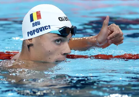 David Popovici atacă o bornă istorică la CE de natație de la Paris. Când concurează campionul român și unde pot fi văzute cursele la TV