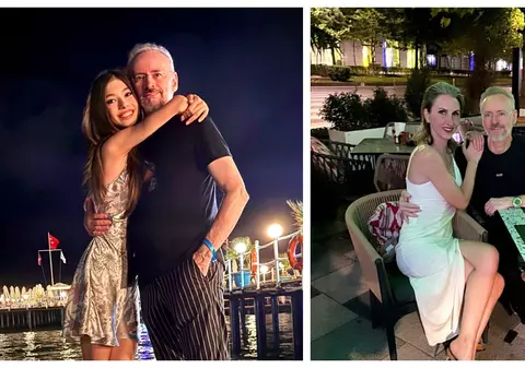 Imagine rară cu fiica Iuliei Albu alături de tatăl ei și soția acestuia. Mihai Albu și-a aniversat ziua de naștere. „Ale mele”