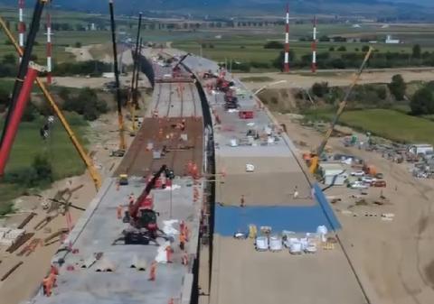 Stadiul lucrărilor pe Autostrada Moldovei A7: Cum arată situația pe cele mai importante puncte din lotul Răcăciuni - Bacău