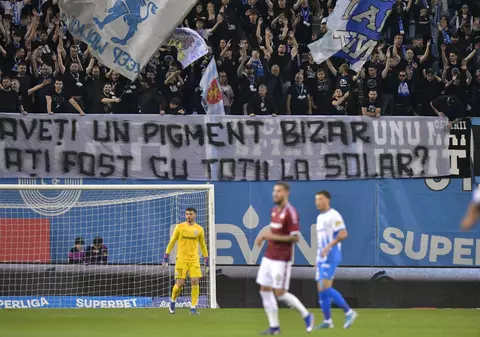Comisia de Disciplină tolerează rasismul fățiș de la Universitatea Craiova - Rapid! » Pedeapsa dictată astăzi