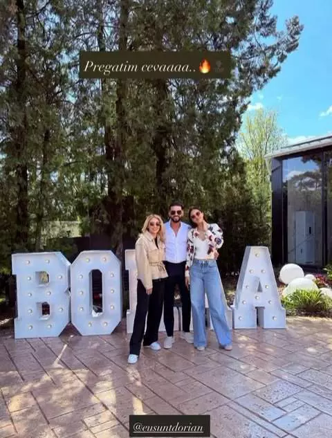 Dorian Popa la restaurant