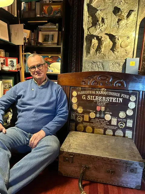 JILL SILBERSTEIN CU VALIZA BUNICULUI SAU, GUILLAUME SILBERSTEIN