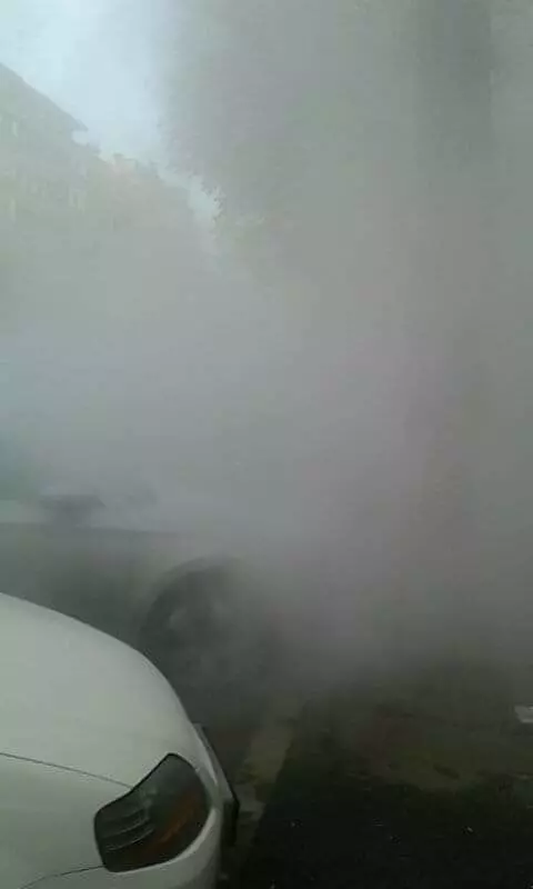 O conductă de apă s-a spart în apropierea Gării de Nord