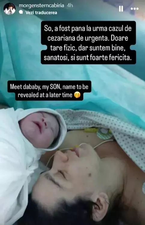 Cabiria Morgenstern a născut (3)