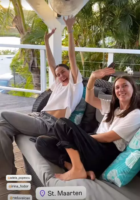 Adela Popescu și Radu Vâlcan - vacanță în St. Maarten (4)