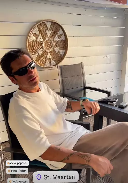 Adela Popescu și Radu Vâlcan - vacanță în St. Maarten (2)