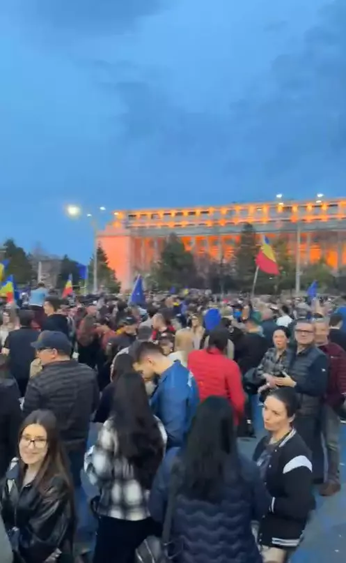Tudor Chirila manifest piata victoriei 9