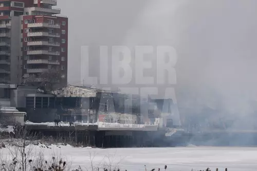 Incendiu puternic în clubul Bamboo din Capitală. 38 de răniți, o persoană în stare gravă
