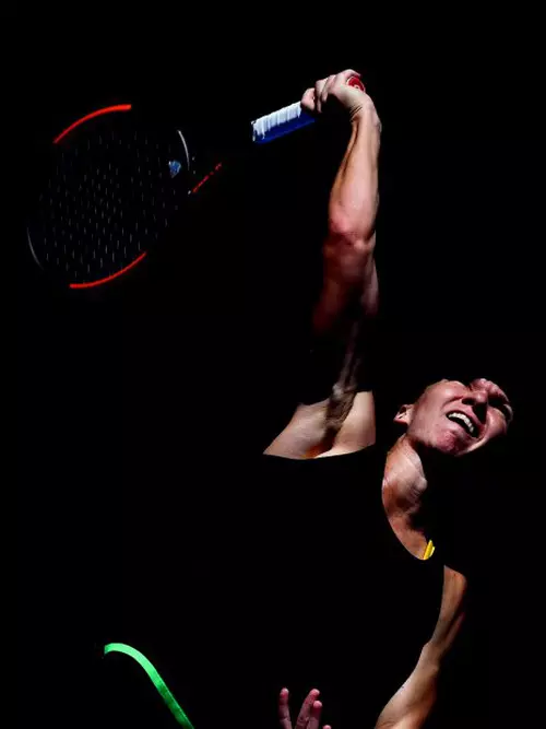 Simona Halep nu se desparte prea ușor de Adidas. Liderul WTA este tot un zâmbet la antrenamente