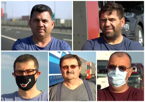 Șoferii de TIR care străbat Europa în mijlocul pandemiei, cu orice risc. „Dacă ne oprim și noi, atunci chiar că se oprește lumea!”