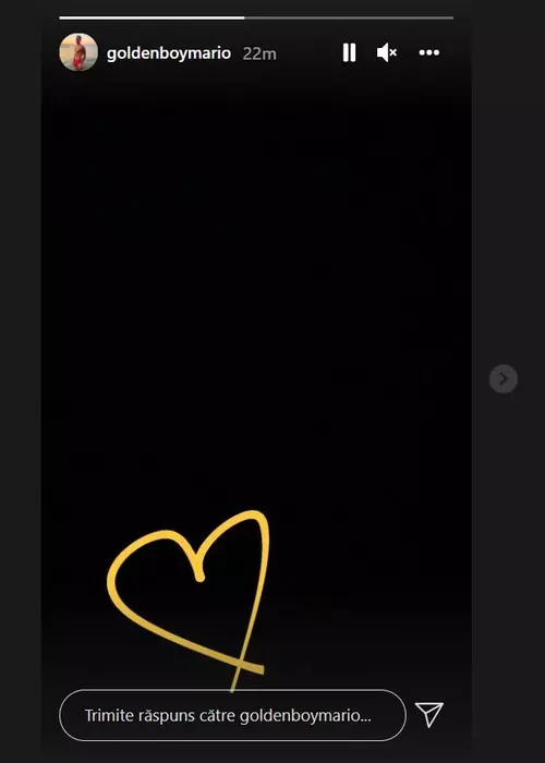 Ce a postat pe Instagram Mario Fresh, după ce a fost surprins sărutându-se cu Mira