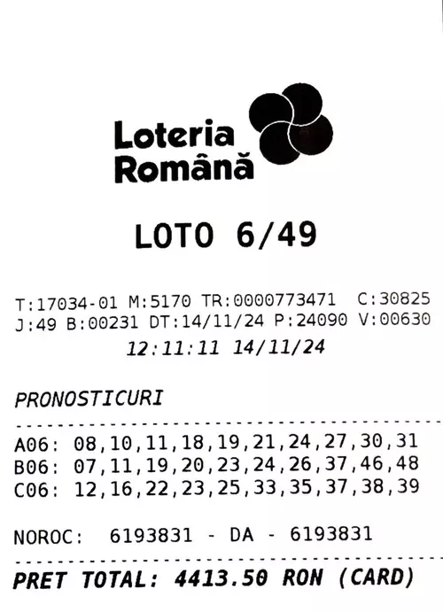 Câștigătorul marelui premiu la tragerea Loto 6 din 49 din 14 noiembrie 2024 și-a ridicat banii. Cum arată biletul gălățeanului