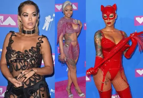 Ținutele îndrăznețe ale vedetelor la Gala VMA