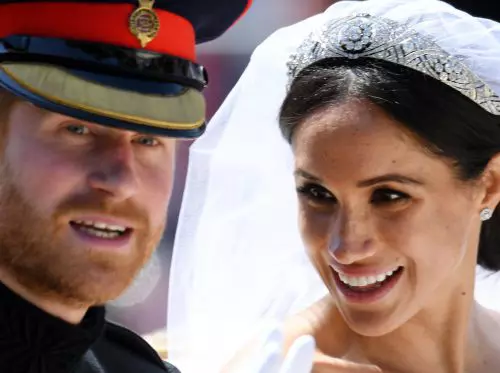 Ce a spus Meghan Markle la recepția organizată după nuntă