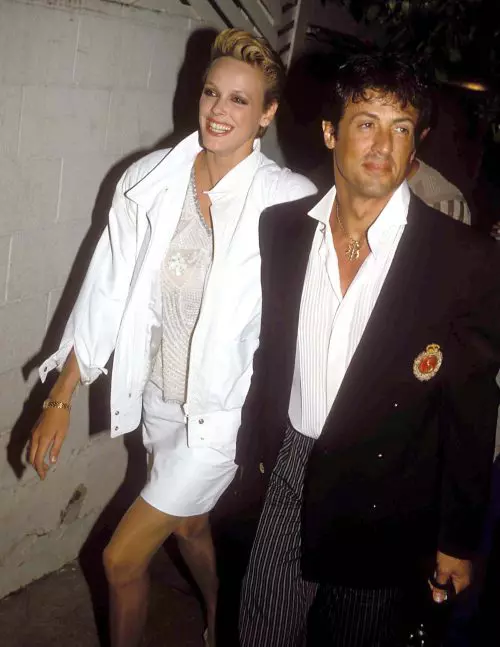 SYLVESTER STALLONE si BRIGITTE NIELSEN (northfoto)