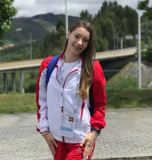 Flavia Sentea, o tânără din Alba, a câștigat bronzul la Campionatul Mondial de Gimnastică Aerobică din Portugalia (1)