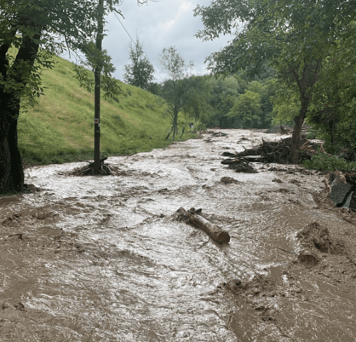 Inundatii in judetul Arad