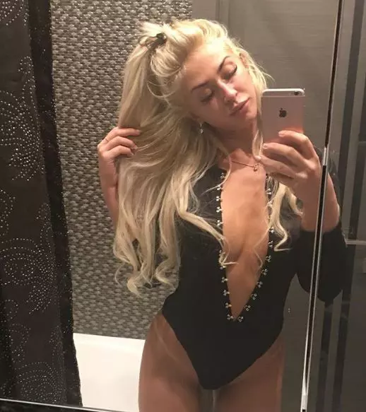 Anastasia Kochervey, vedetă din Rusia (foto Instagram)