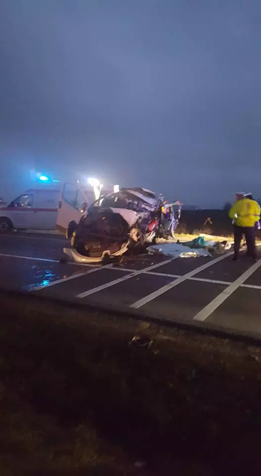 accident pe E85 3