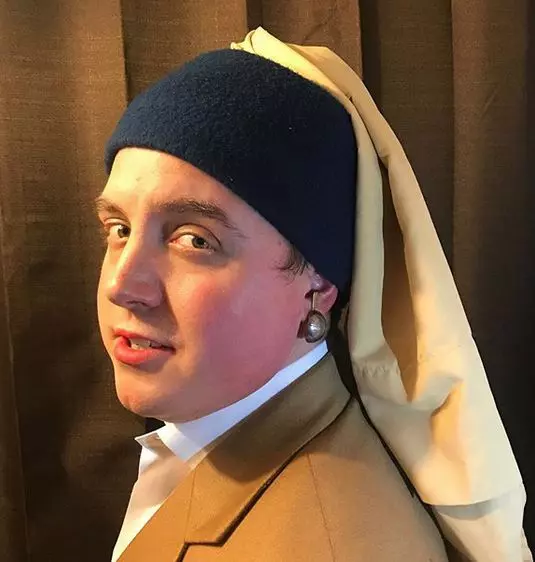 “Fata cu cercel de perlă” recreat