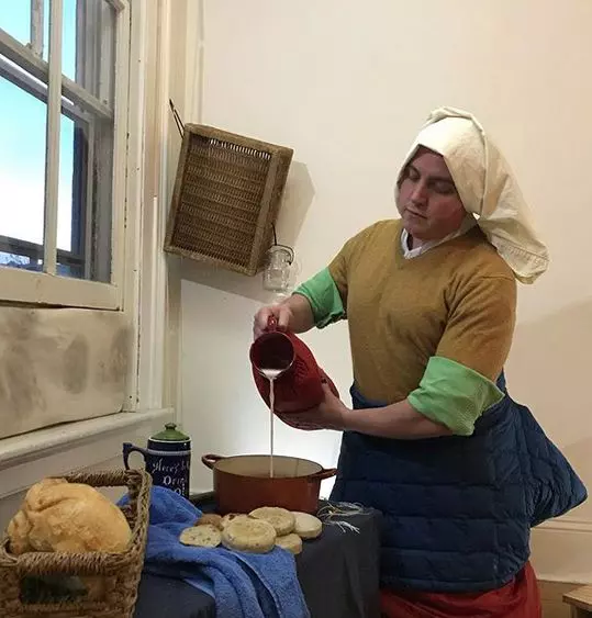 “Lăptăreasa” de Vermeer recreat
