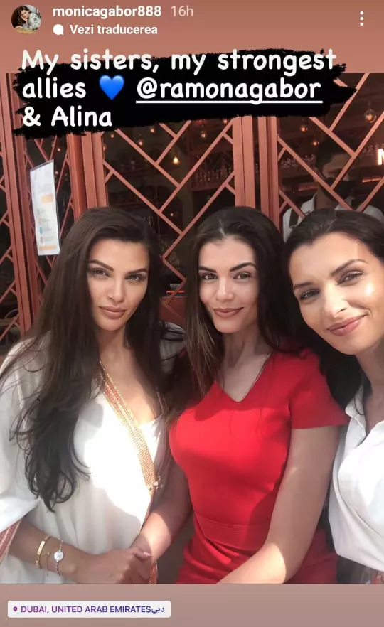 monica gabor si surorile in dubai (2)
