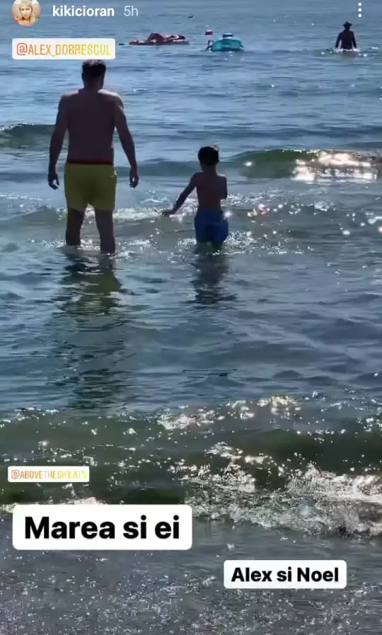 cristina cioran pe litoral cu iubitul si fiul lui (2)