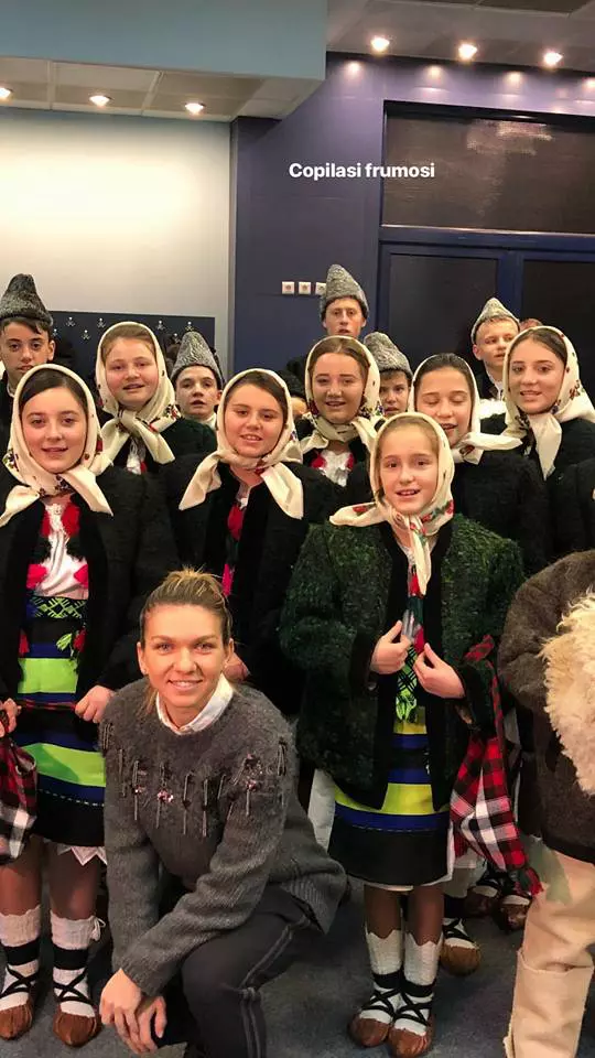 Simona Halep Colinde 2017