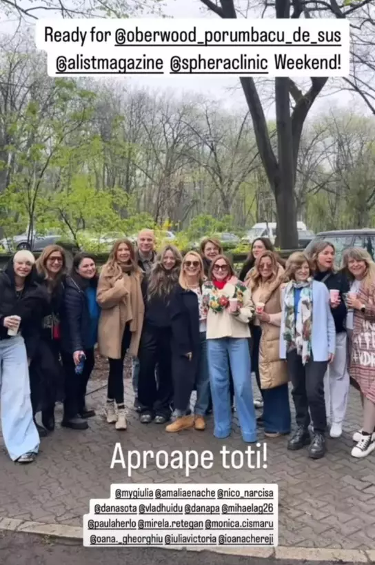 andreea esca si echipa alist magazine la porumbacu de sus in pensiunea lui tudor chirila