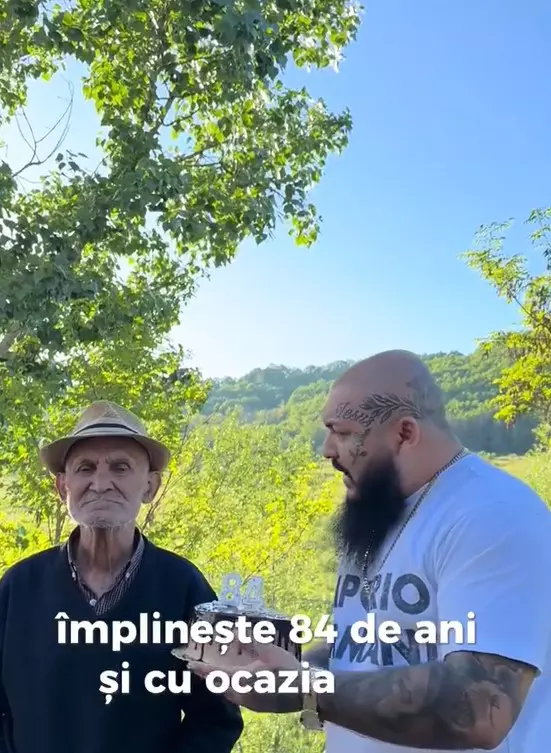 Dani Mocanu și bunicul lui (1)