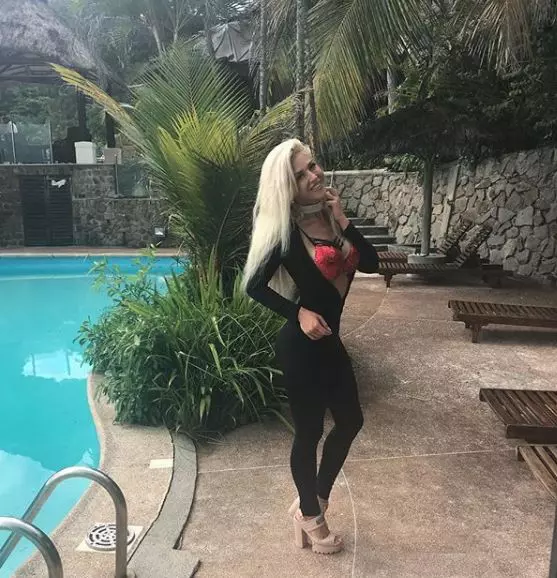 Anastasia Kochervey, vedetă din Rusia (foto Instagram)