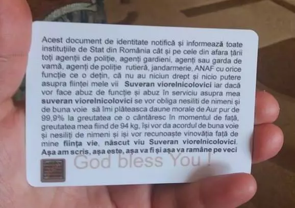 Viorel Suveranul, bărbatul din Rovinari care nu recunoaște actele de identitate (3)