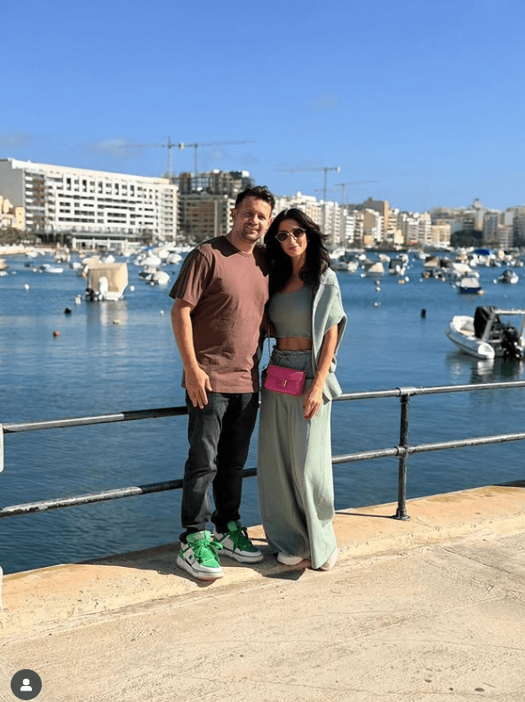 Robert Tudor si sotia în Malta