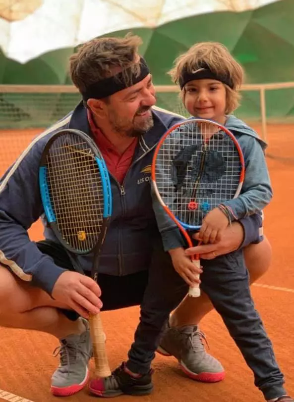 Horia Brenciu si fiul lui Toma