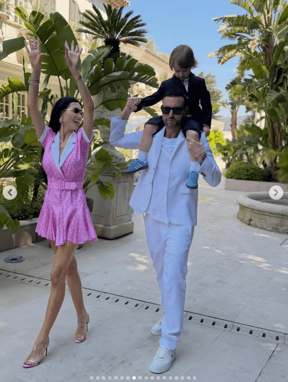 Philipp Plein  Andreea Sasu si copilul lor