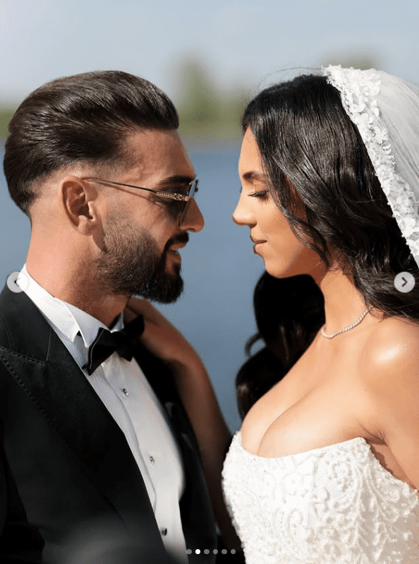 Dorian Popa si Andreea la nunta