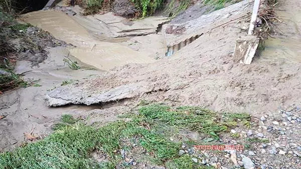 Inundații în Pogana, județul Vaslui (1)