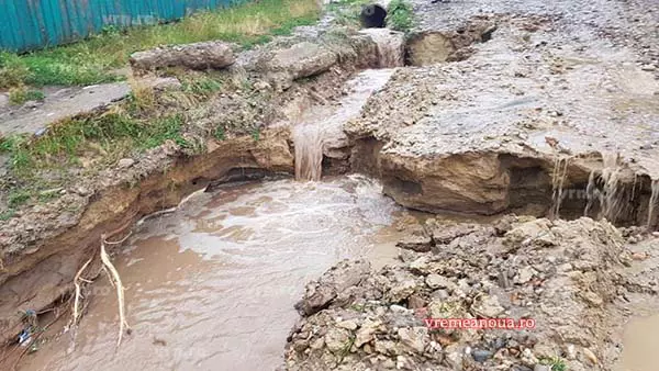 Inundații în Pogana, județul Vaslui (4)