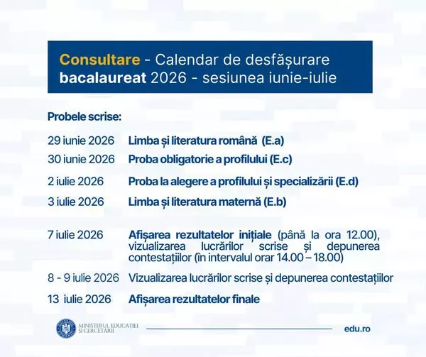 calendar desfasurare BAC si evaluare nationala 2026 (4)