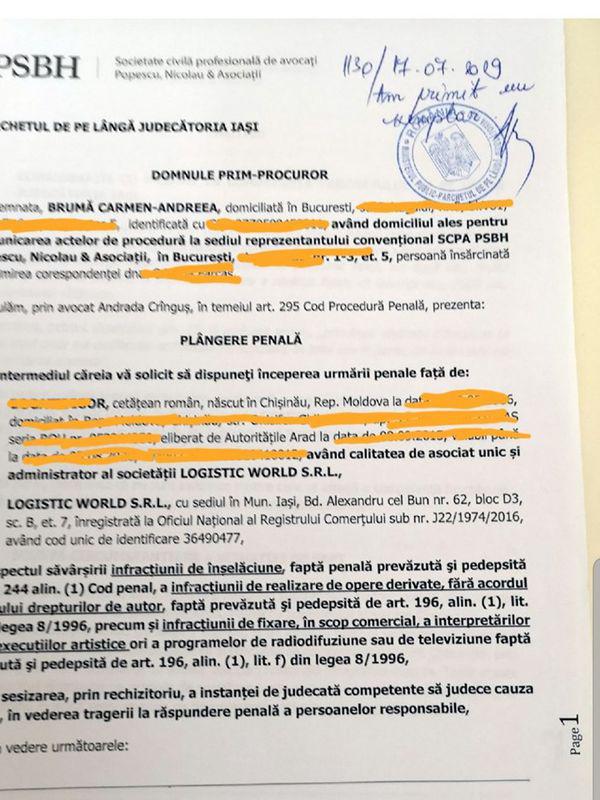 Carmen Brumă A Depus Plangere Penală La Judecătoria Iași Impotriva Celor Care S Au Folosit De Imaginea Ei Libertatea