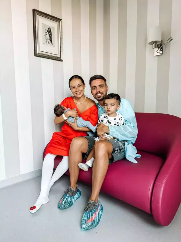 Vlăduța Lupău și familia