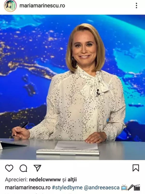 Cine O ImbracÄƒ Pe Andreea Esca La È™tirile Pro Tv Ea E Cea Care Ii Alege È›inutele Libertatea