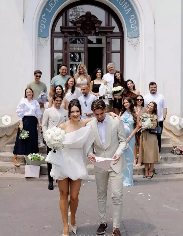 Elena Hagi și Ianis nunta Razvan Marin 2