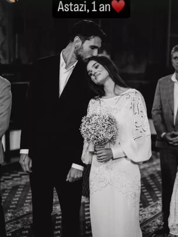 theo rose anghel damian 1 an de la nunta