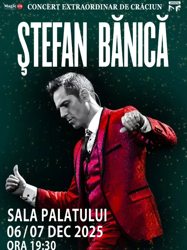 Stefan Banica Jr concert craciun