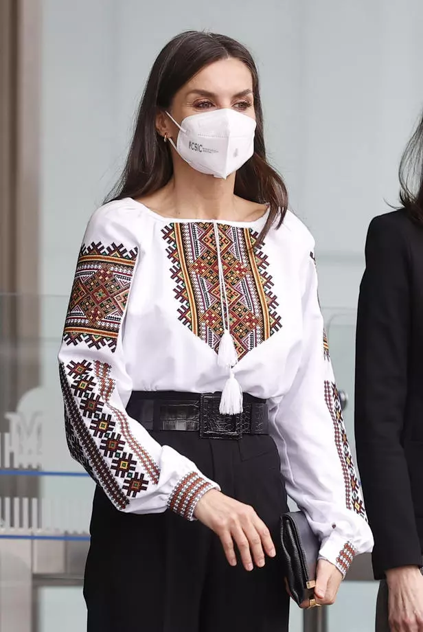 Queen Letizia at Mutua Madrilena foundation event