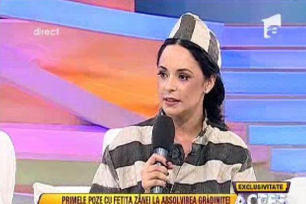 Andreea Marin Bănică a apărut în uniformă de puşcăriaş la tv!