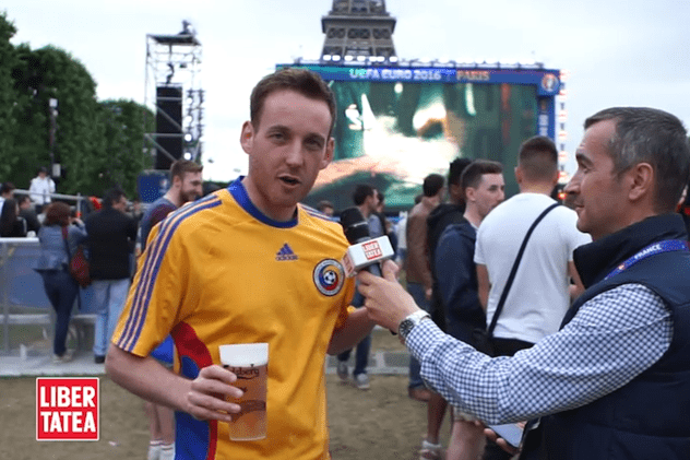 Euro 2016. Naționala de fotbal a României este susținută în Franța și de fani din Irlanda de Nord, cuceriți de Generația de aur VIDEO EXCLUSIV