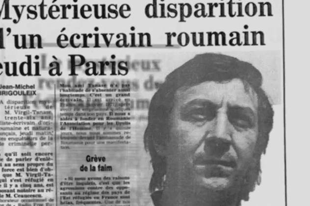 Virgil Tănase, scriitorul căruia i s-a înscenat moartea ca să scape de Ceauşescu: Pentru mine această poveste este un capitol închis