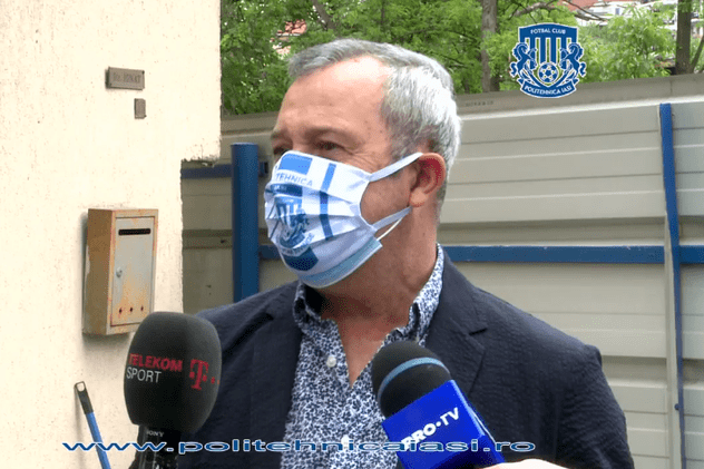 VIDEO | Antrenorul Mircea Rednic şi-a prelungit contractul cu Poli Iaşi. “Puriul” are o dezamăgire: “Nu e corect!”